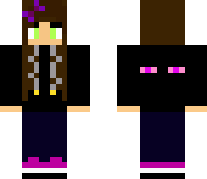 enderman hoodie gurl