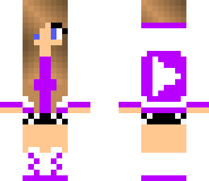 purple yt girl