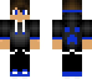 blue hood