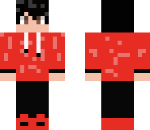 red and black