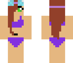 bathing girl