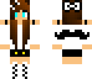 moustache girl