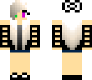 white with bow