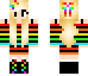 rainbow skin