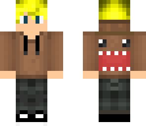 domo boy skin blonde