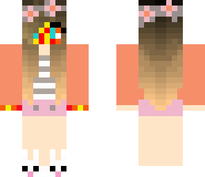 lava block head girl