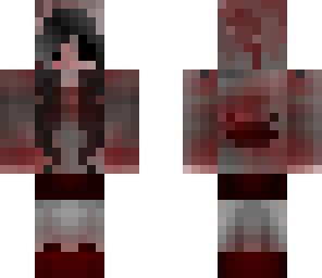 creepy girl skin