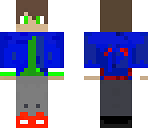 blue cool guy