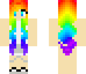 rainbow girl
