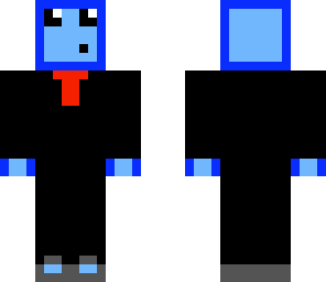 blue slime man