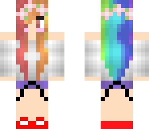 rainbow girl