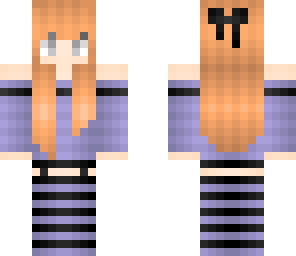 lavender and black bunny girl