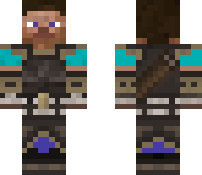 steve in a little armor