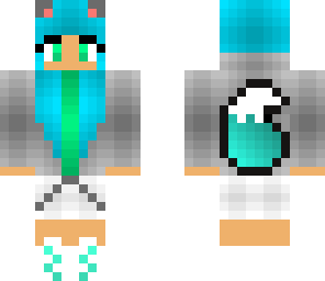 blue fox girl