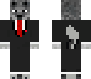 wolf in suit and tie