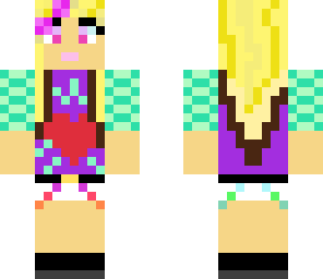blond tomboy