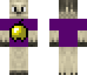 yeti with a golden apple t shirt