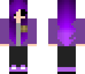 purple guy girl