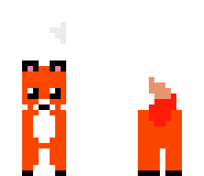 fox in the snow