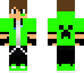 cool green sweater guy with mic