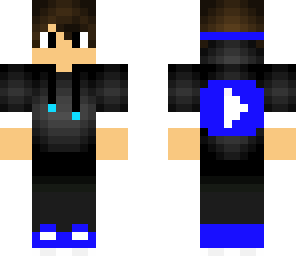 blue youtuber