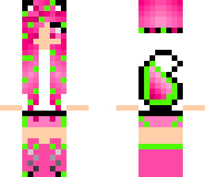 pink n green fox