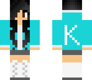 hoodie girl with k