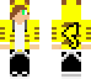 pikachu boy hazel eyes