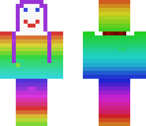 rainbow girl