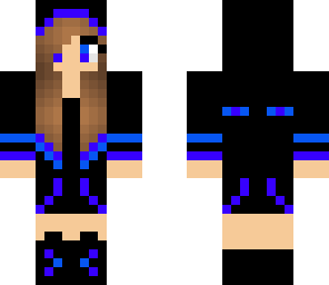 blue ender girl
