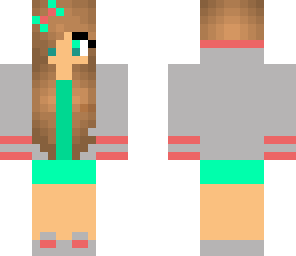 cool neon bow girl