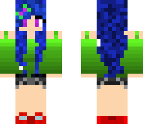 green rock girl