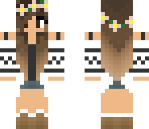 flower hippie girl edit