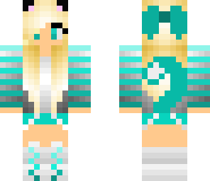 cyan kitten-edit