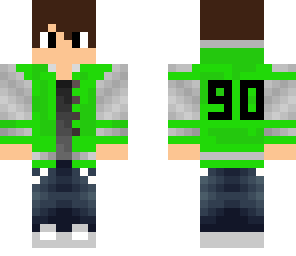 green hoodie teen