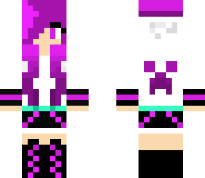 teen girl purple