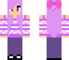 purple girl