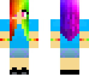 rainbow dash girl