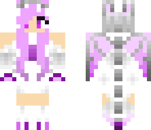 white dragon with slightly different hair