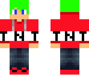 me in a tnt hoodie
