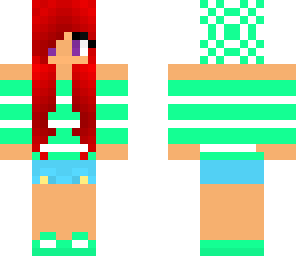 turqoise hipser chick