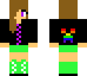 rainbow creeper girl