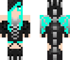 ice ender dragon girl