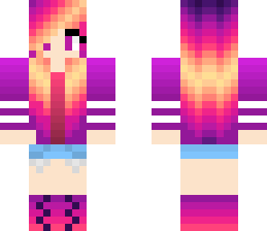 sunset girl
