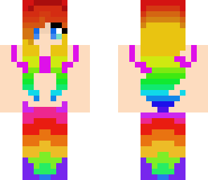 rainbow mermaid gamer