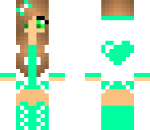 aqua hoodie girl