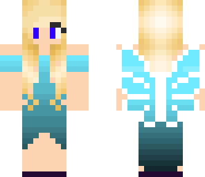 blond water fairy