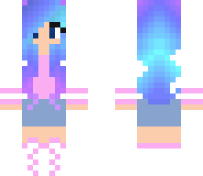 pretty ombre hip girl
