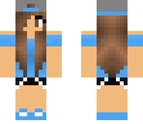 blue girl tomboy