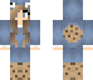 cookie monster girl onesie